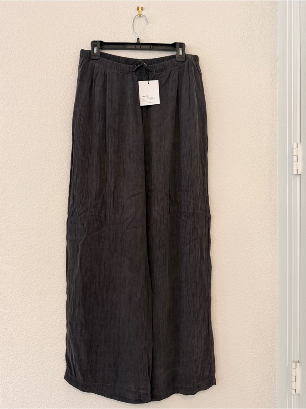 Wide Leg Black Pants